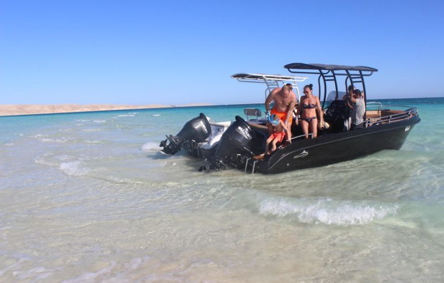 Hurghada: The Speedboat Taxi To Giftun island With Transfer