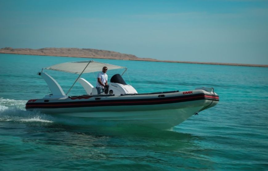 Hurghada: Orange Bay By Speedboat With Snorkeling & Lunch