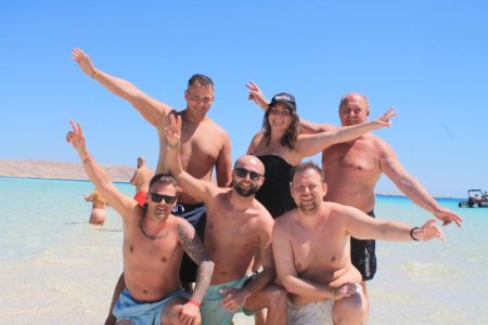 Hurghada: Submarine & Speedboat to Orange Island With Lunch