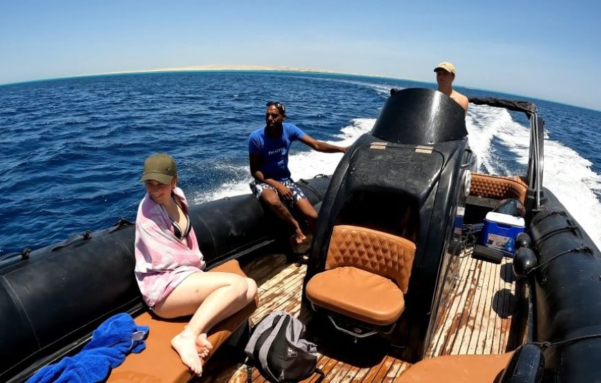 Hurghada: The Speedboat Taxi To Giftun island With Transfer