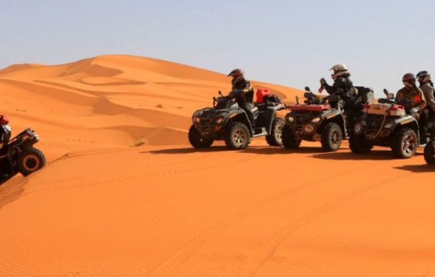 Hurghada: Quad Bike Safari & Speedboat to Orange bay islands