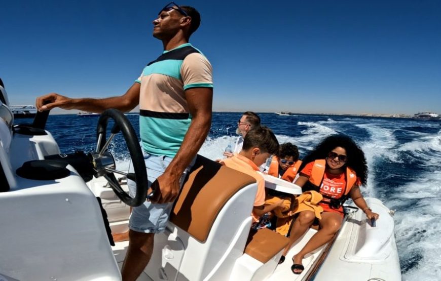 Hurghada: Orange Bay By Speedboat With Snorkeling & Lunch