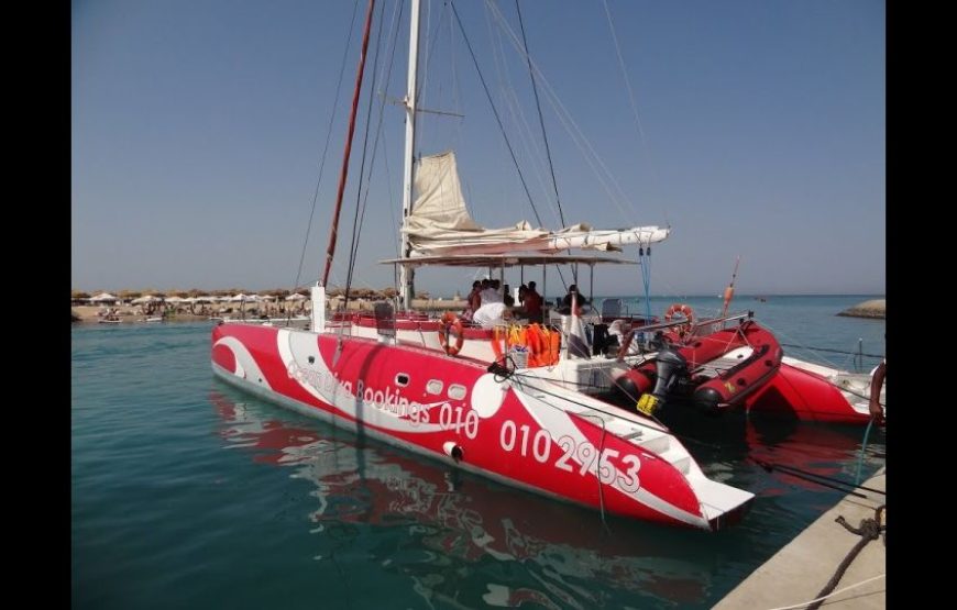 From Hurghada: El Gouna Catamaran Sailing Tour