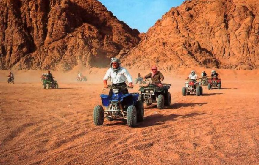 From Hurghada: El Gouna Quad and MX Bike Safari Tour