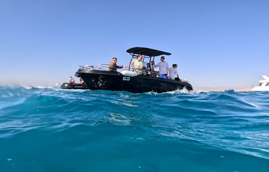 Hurghada : Giftun island Speedboat Cruise To Orange bay With Snorkeling