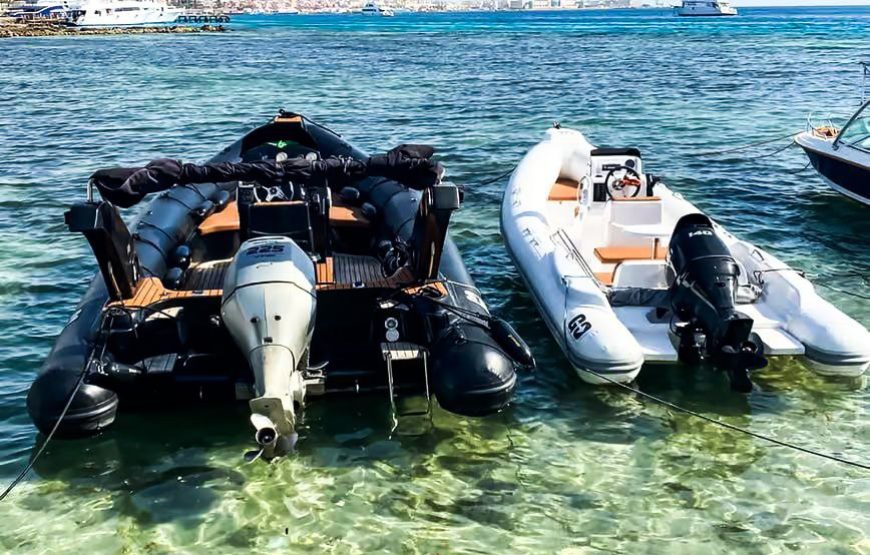 Hurghada: Giftun Island and Orange Bay Speedboat Trip