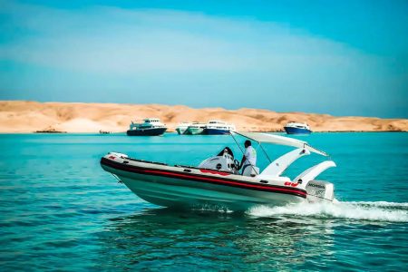 Hurghada Giftun Island and Orange Bay Speedboat Trip Red Sea snorkeling
