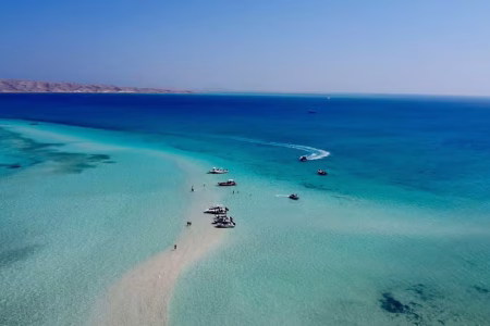 Private Speedboat To Sand bank Abu Minqar Islands